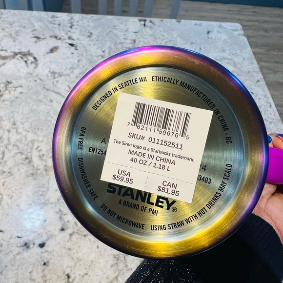 NEW Limited Edition Summer Starbucks Stanley - 40oz - Picture 4 of 4